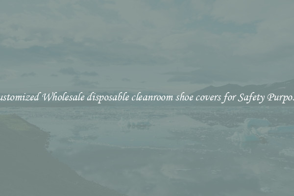 Customized Wholesale disposable cleanroom shoe covers for Safety Purposes